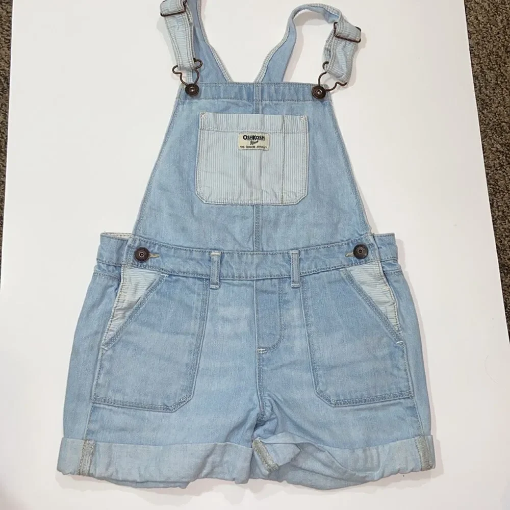 Vintage 90s Oshkosh Bgosh VESTBAK EST 1895  💯 Cotton OVERALL